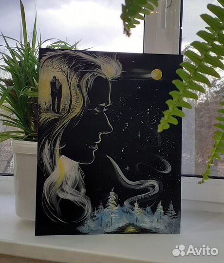 Картина маслом на холсте