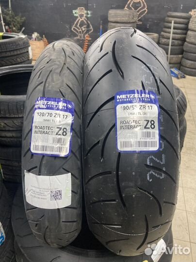 Мотошины Metzeler Roadtec Z8 Комплект