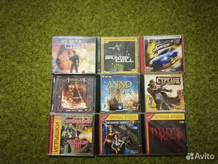 Компьютерные игры на дисках