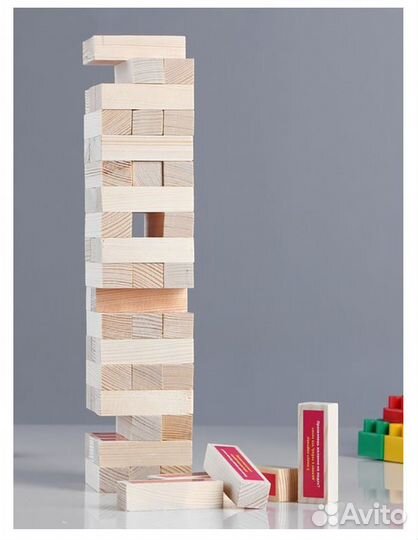 Настольная игра дженга Sex Challenge 18+, 32см