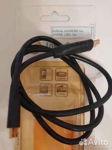Mini hdmi 1метр кабель