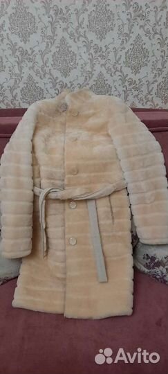 Шуба мутоновая 42 44 новая
