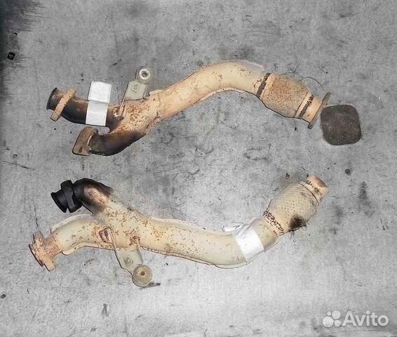 Приемная труба глушителя Audi A8 6.0 V12 2001