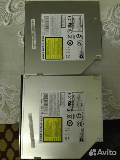 Продаю к ноутбуку 2 одинаковых dvd привода pioneer