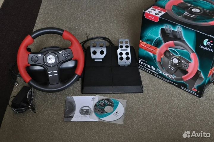 Игровой руль logitech formula force ex