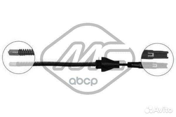 Трос акселератора 80129 metalcaucho