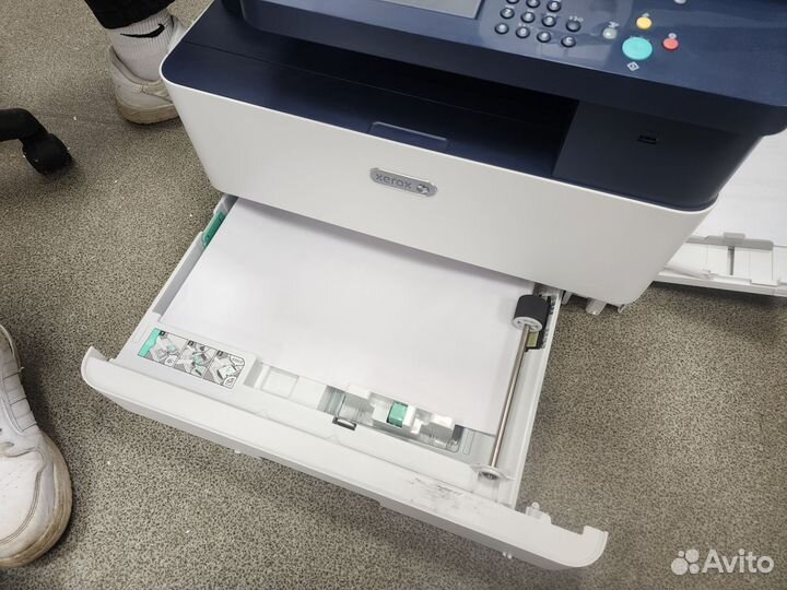 Мфу Лазерный Xerox B1025DN, черно-белая печать, A3