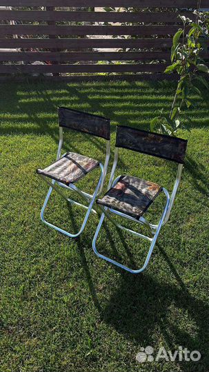 Стул складной со спинкой туристический