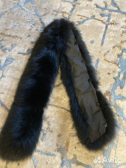 Меховой воротник песец