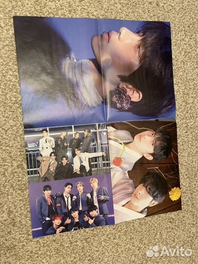 Неоффициалтные постеры Enhypen и TXT