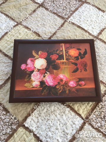 Поднос в виде картины
