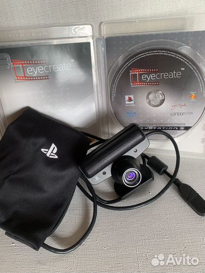 Камера Sony eye ps3+диск для обработки видео