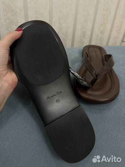 Massimo dutti шлепки