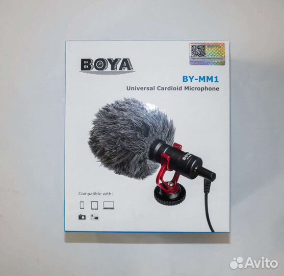 Микрофон Boya BY-MM1. Пушка для Смартфона и Камер