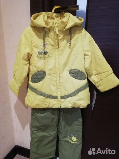 Комбинезон для девочки, весна, Новый, размер 98