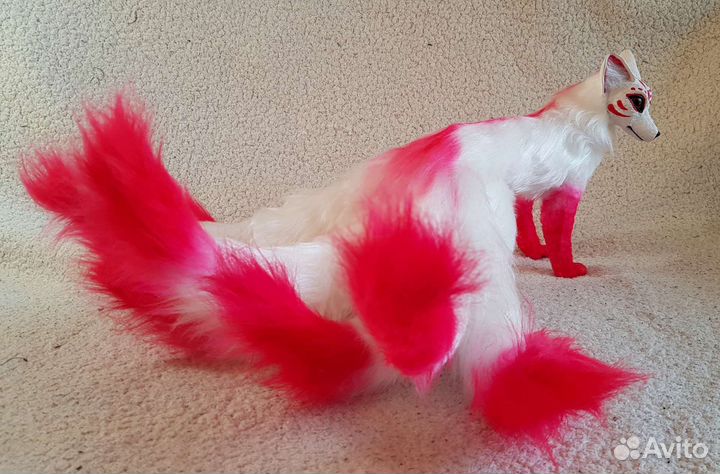 Авторская игрушка Кицунэ