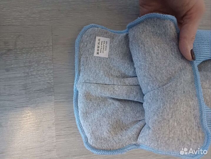 Шапка шлем зима на мальчика новый