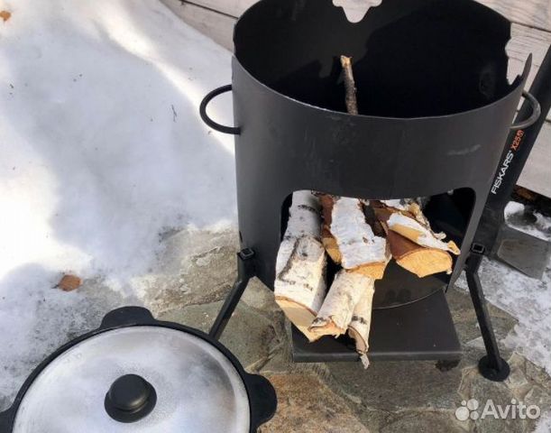 Печь под казан