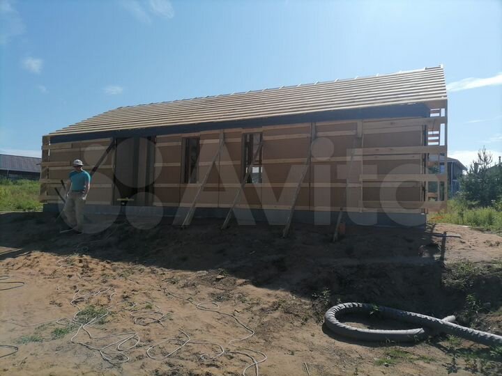 Дом 98,6 м² на участке 10 сот.