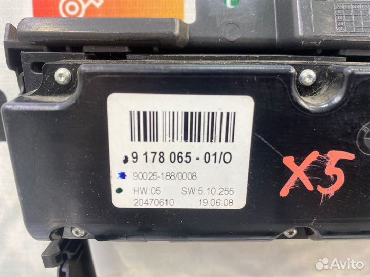 Панель управления климат-контролем Bmw X5 E70