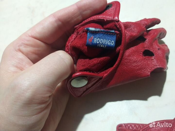 Перчатки женские кожаные 7.5