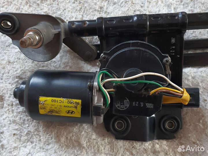 Трапеция дворников Hyundai Getz в сборе