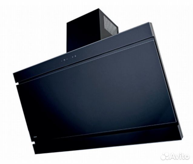 Кухонная вытяжка черная 90см