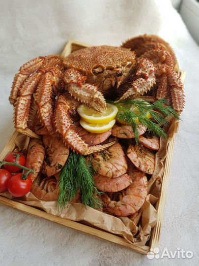 Подарочный набор крабы раки