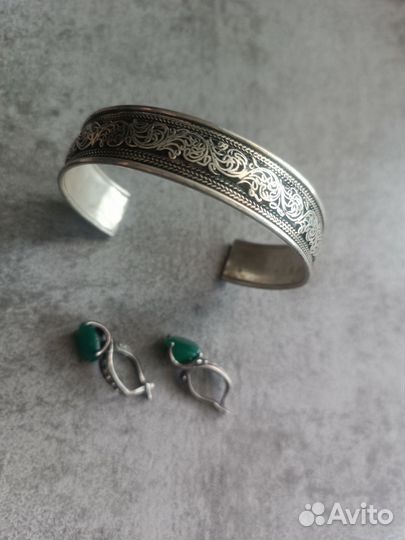 Браслет и серьги