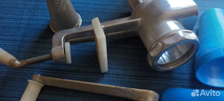 ОвощерезкаСССР ручная из аллюминия.Комплект