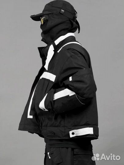 Пуховик мужской укороченный