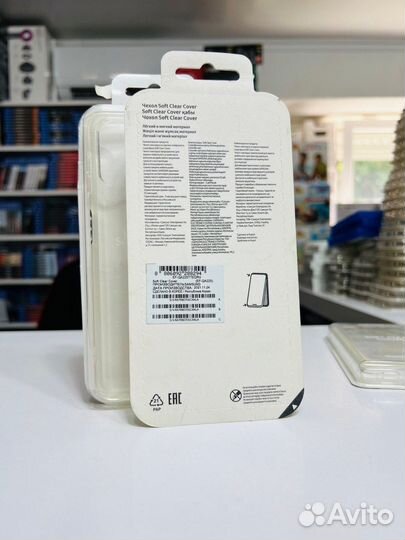 Чехол для Samsung Galaxy A22 Soft Clear Cover