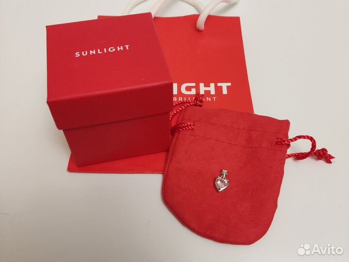 Подвеска Санлайт сердце