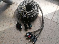Межблочныц кабель 4 RCA- 4 RCA 5м