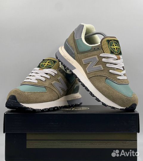 New balance 574 stone island