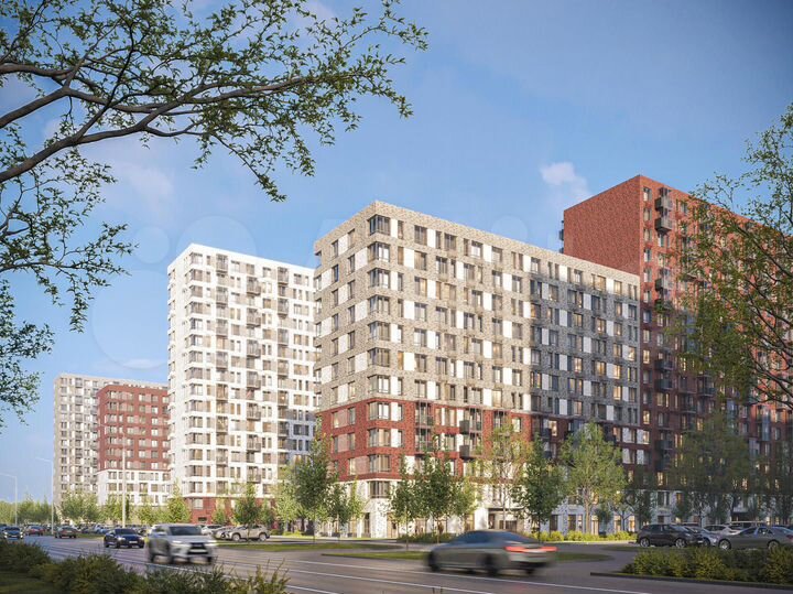 2-к. квартира, 61 м², 11/13 эт.