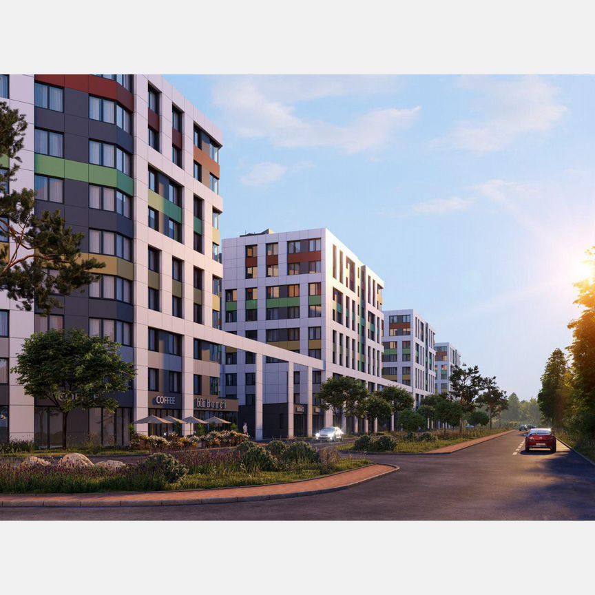 Квартира-студия, 25,1 м², 1/13 эт.