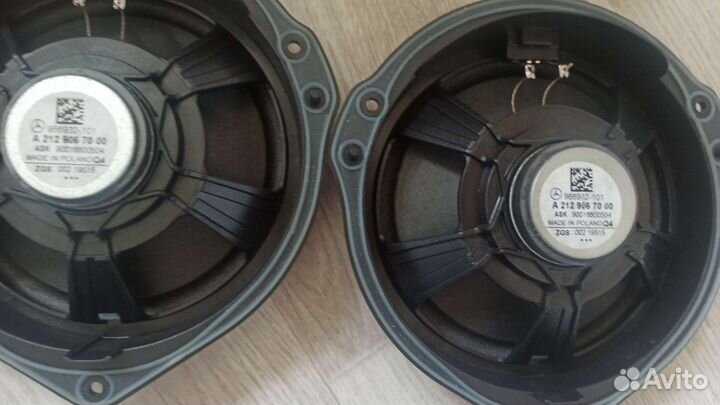 Динамики mercedes w 212 + высокочастотники