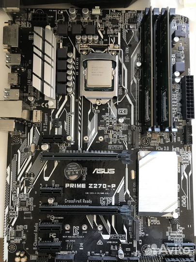 Комплект мать проц память