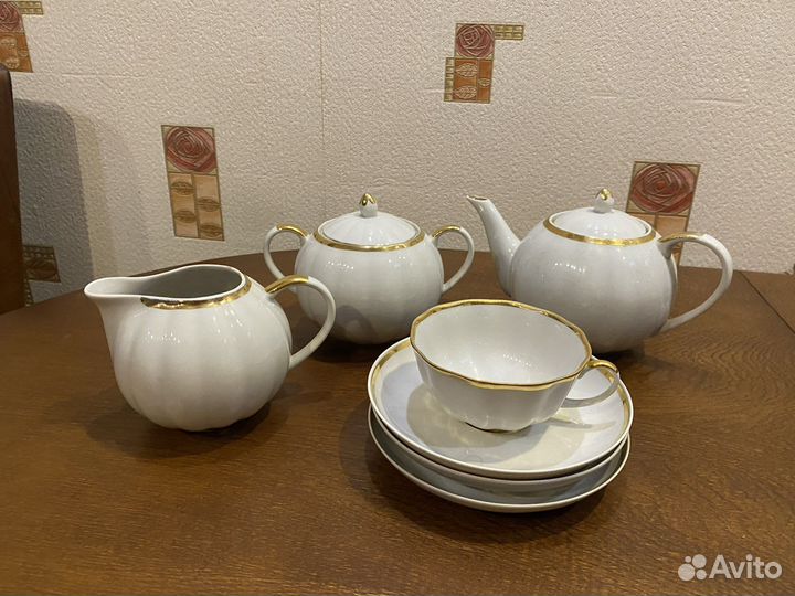 Чайный сервиз Полонное,Дулево,пролетарий