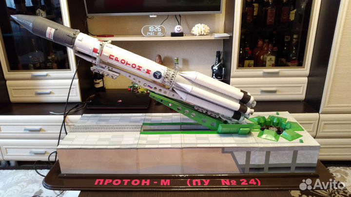 Протон-М на стартовом столе