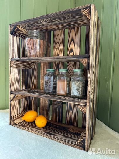 Органайзер для специй в стиле лофт