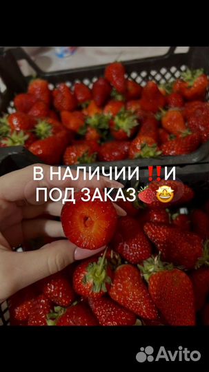 Свежая клубника и фрукты