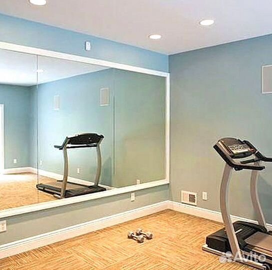 Большие зеркала на заказ