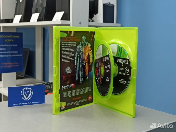 Диск для xBox 360 Battlefield 3