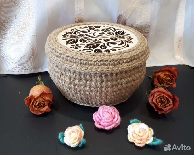 Корзинки с крышкой