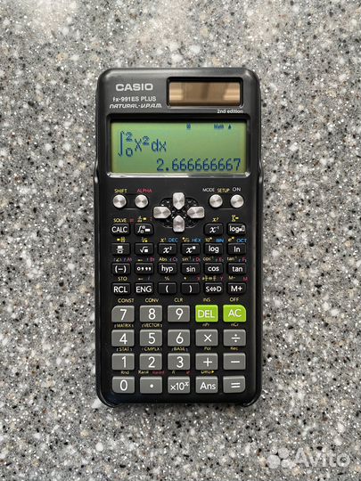 Калькулятор Casio fx 991es plus 2nd (Черный касио)