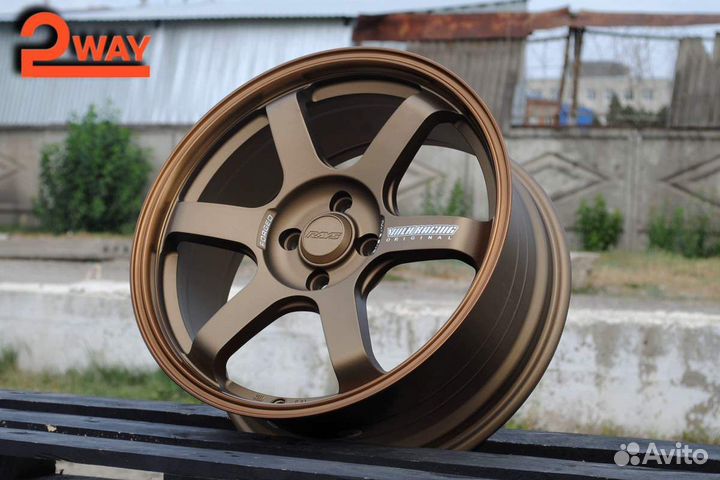 R17 Volk Racing TE37SL 7.5J ET35 4*100 (RV27)