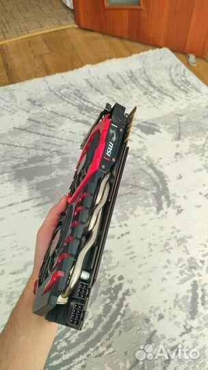 Видеокарта GeForce 1070 GTX (MSI gaming X 8G)
