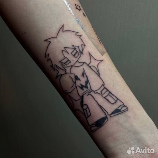 Модели на тату (оплата за расходники)